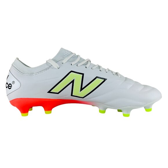 New Balance 442 Elite FG v2 White Men\'s Wide 2E Soccer Cleats MS41FEB2 main image 6